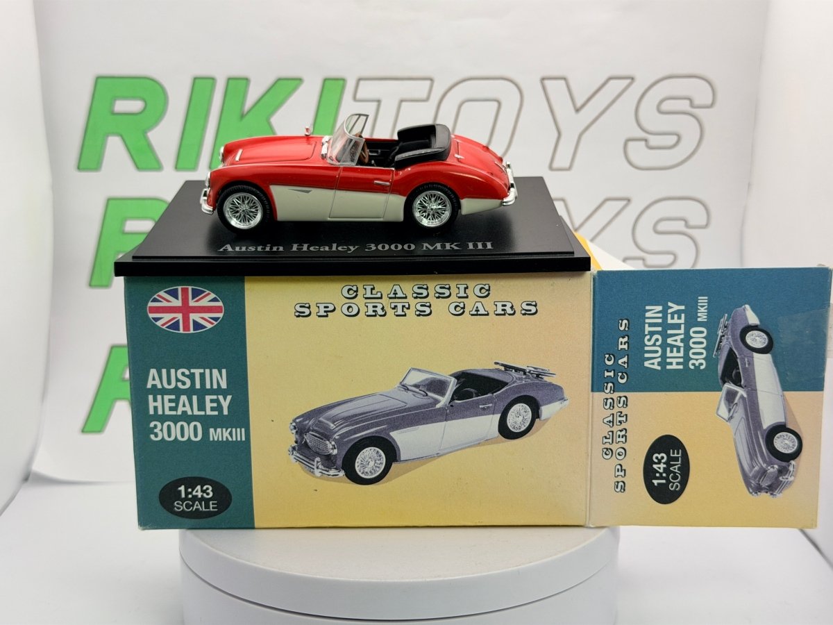 Austin Healey 3000 MK III Atlas 1/43 Rosso - RikiToys - Atlas