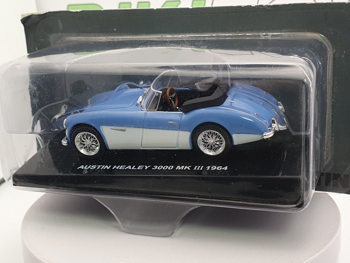 Austin Healey 3000 MK III Edicola 1/43 Azzurro 1964 - RikiToys - Edicola