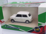 Austin Mini Cooper Cararama 1/43 Bianco 1965 - RikiToys - Cararama
