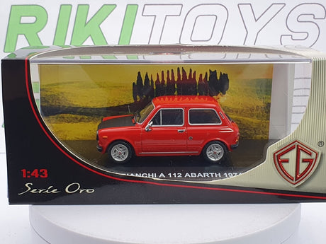 Autobianchi A112 Abarth Edison 1/43 Rosso 1974 - RikiToys - Edison