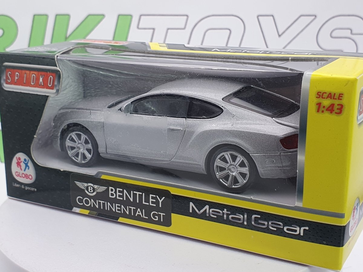 Bentley Continental GT Spidko 1/43 Argento - RikiToys - Spidko