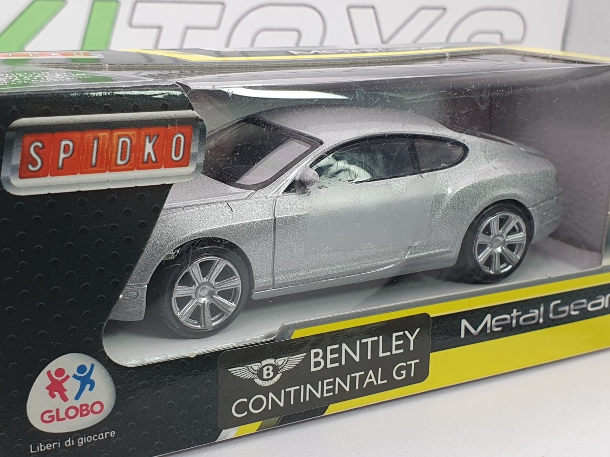 Bentley Continental GT Spidko 1/43 Argento - RikiToys - Spidko