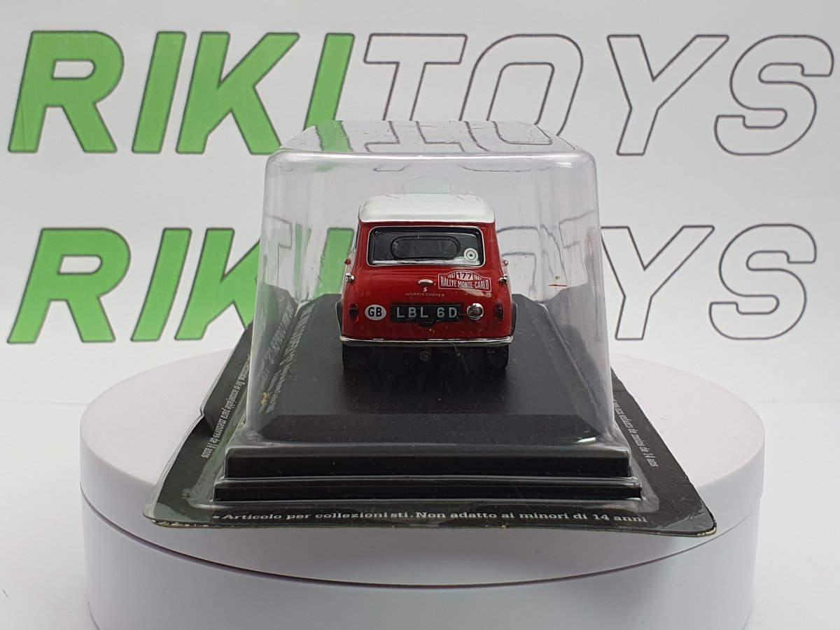 BMC Mini Cooper S Edicola 1/43 Rosso 1967 - RikiToys - Edicola