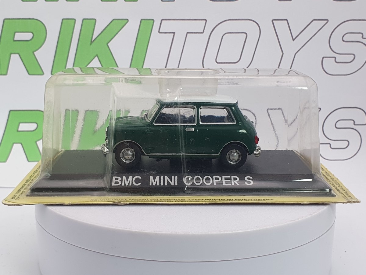 BMC Mini Cooper S Edicola 1/43 Verde - RikiToys - Edicola