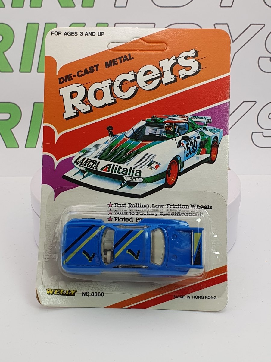 BMW 3000 SL Welly 1/60 Blu - RikiToys - Welly