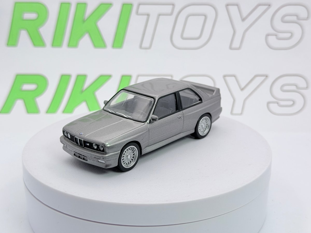 BMW M 3 E 30 Norev 1/43 Grigio metallizzato 1988 - RikiToys - Norev