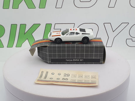 BMW M1 Herpa 1/87 Bianco - RikiToys - Herpa