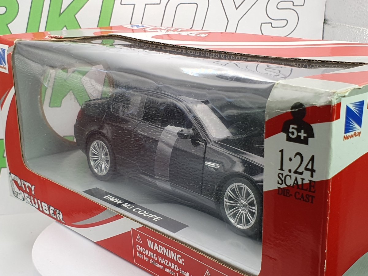 BMW M3 Coupé E 90 New Ray 1/24 Nero - RikiToys - New Ray#