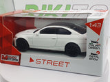 BMW M3 Coupé Mondo Motors 1/43 Bianco 2008 - RikiToys - Mondo Motors