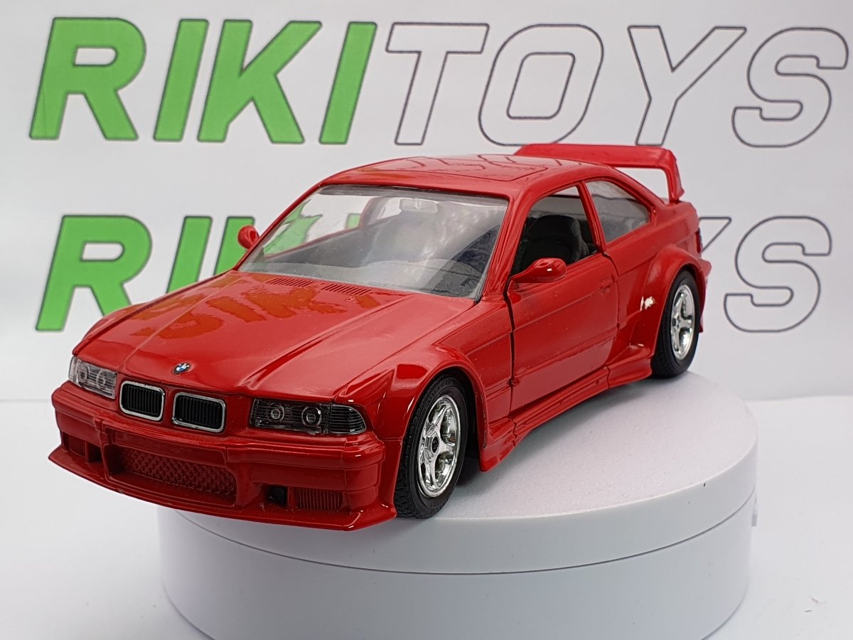 BMW M3 E36 Burago 1/24 Rosso - RikiToys - Burago#