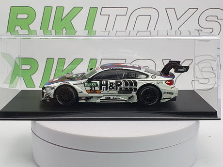 BMW M4 DTM Edicola 1/43 Bianco 2017 - RikiToys - Edicola