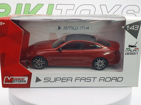 BMW M4 Mondo Motors 1/43 Rosso - RikiToys - Mondo Motors
