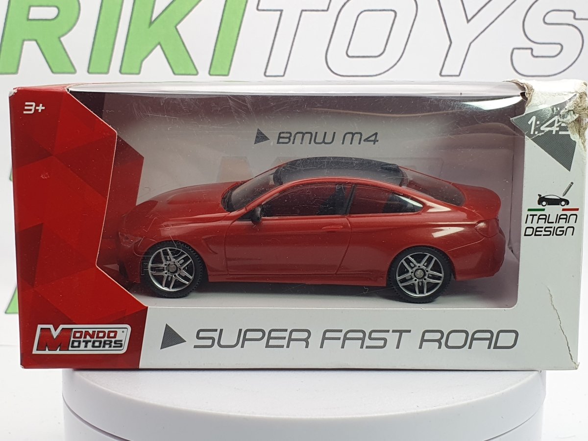 BMW M4 MondoMotors 1/43 Rosso - RikiToys - MondoMotors