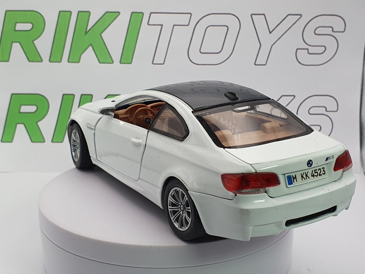 BMW M4 Motor Max 1/24 Bianco - RikiToys - Motor Max#
