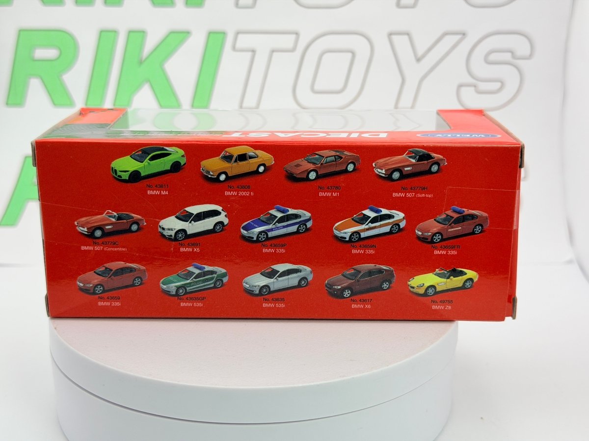 BMW M4 Welly 1/38 Rosso - RikiToys - Welly