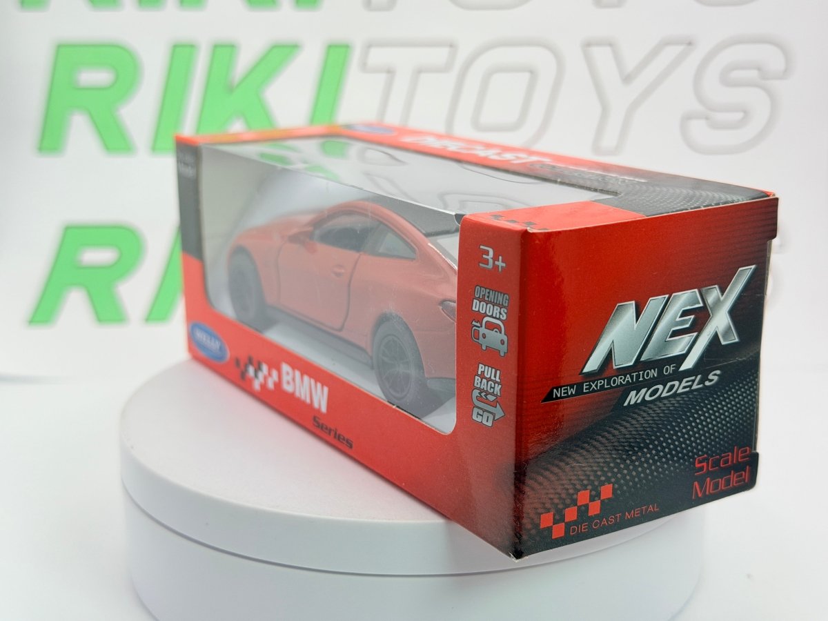 BMW M4 Welly 1/38 Rosso - RikiToys - Welly