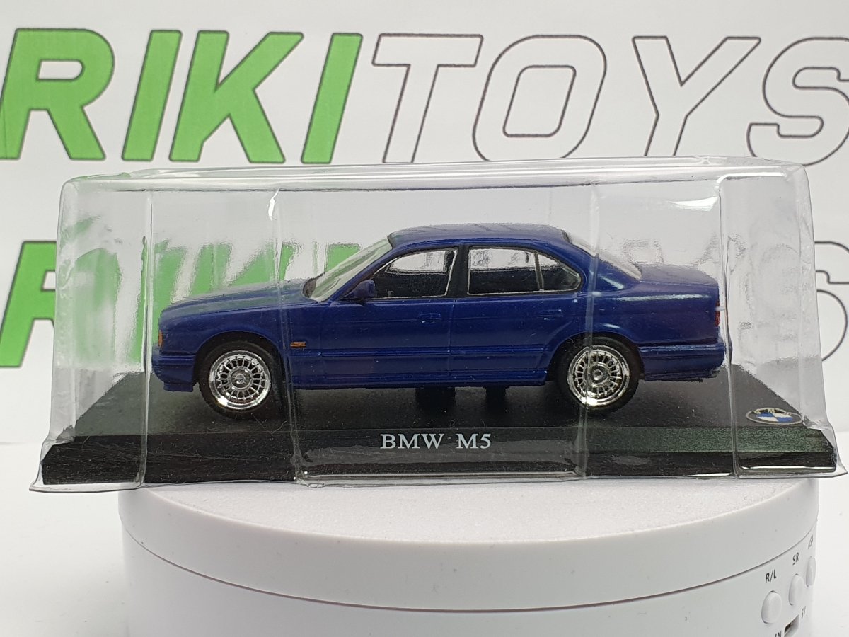 BMW M5 E34 Del Prado 1/43 Blu 1988 - RikiToys - Del Prado#