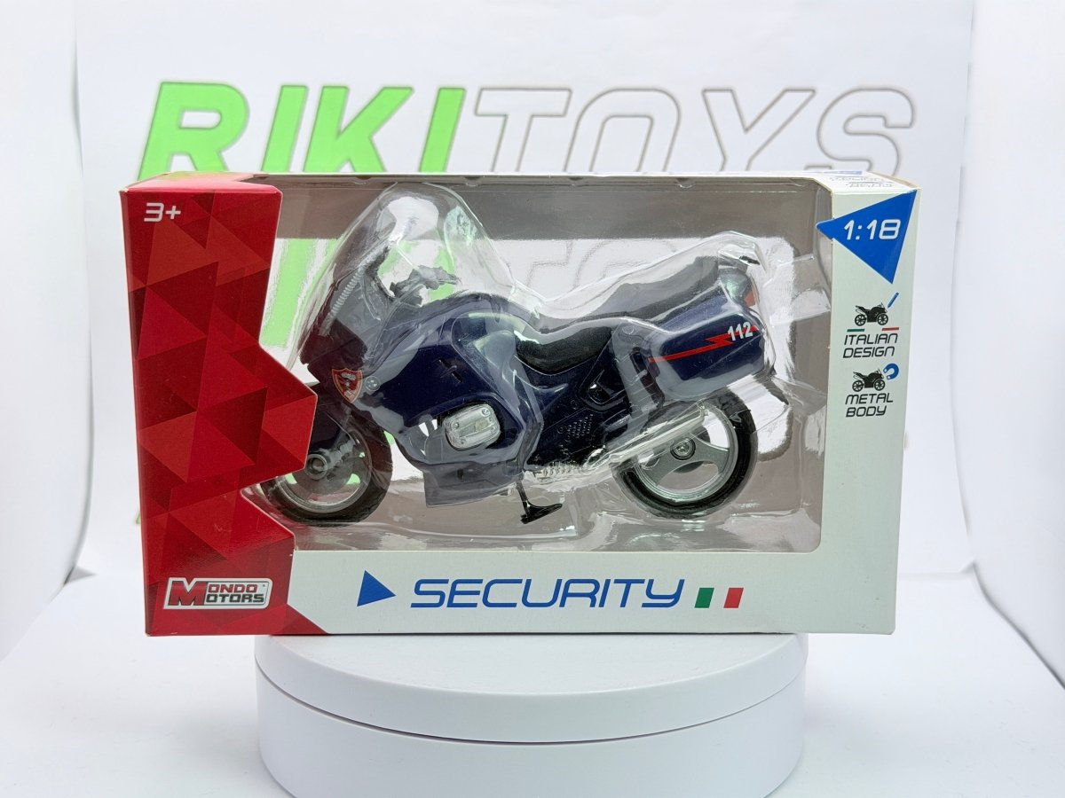 BMW R 1100 RT Mondo Motors 1/18 Blu - RikiToys - Mondo Motors