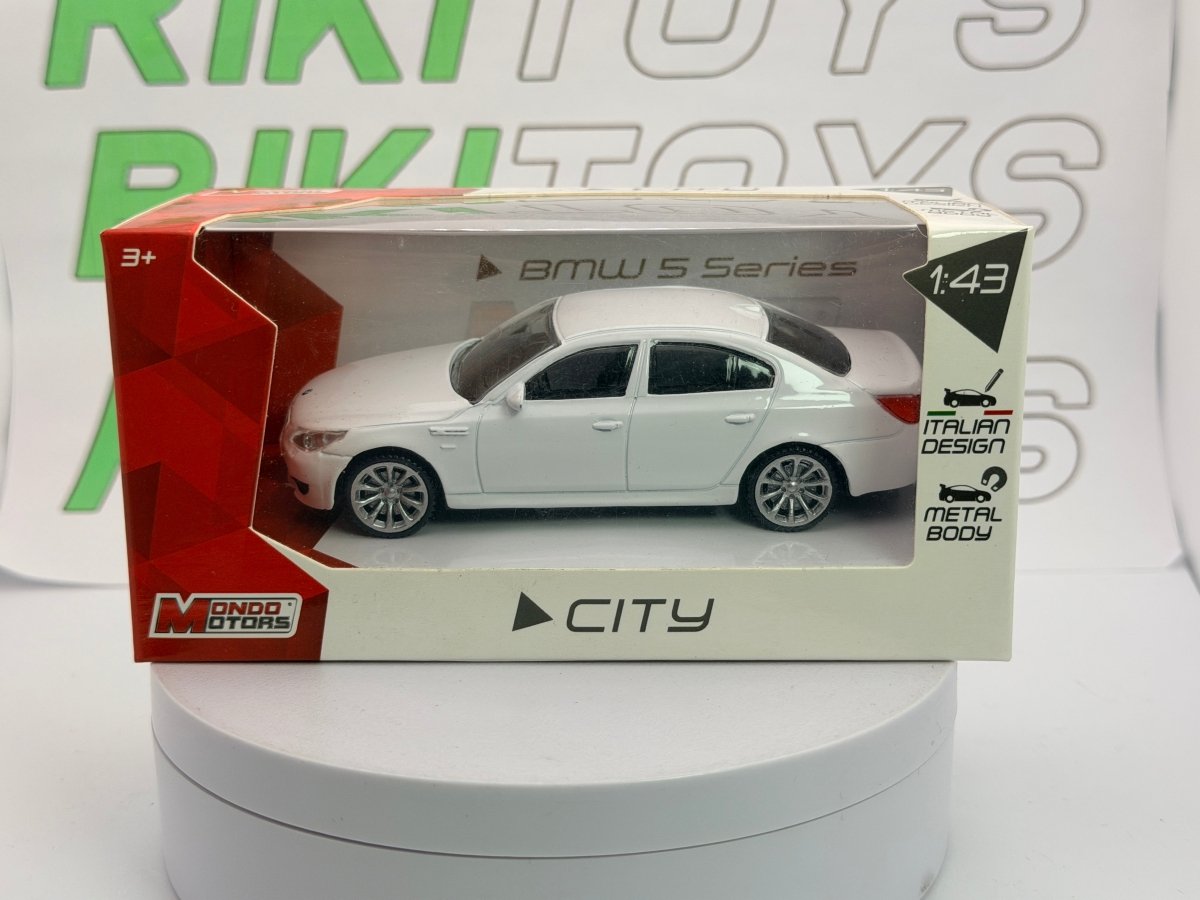 BMW Serie 5 E60 Mondo Motors 1/43 Bianco - RikiToys - Mondo Motors