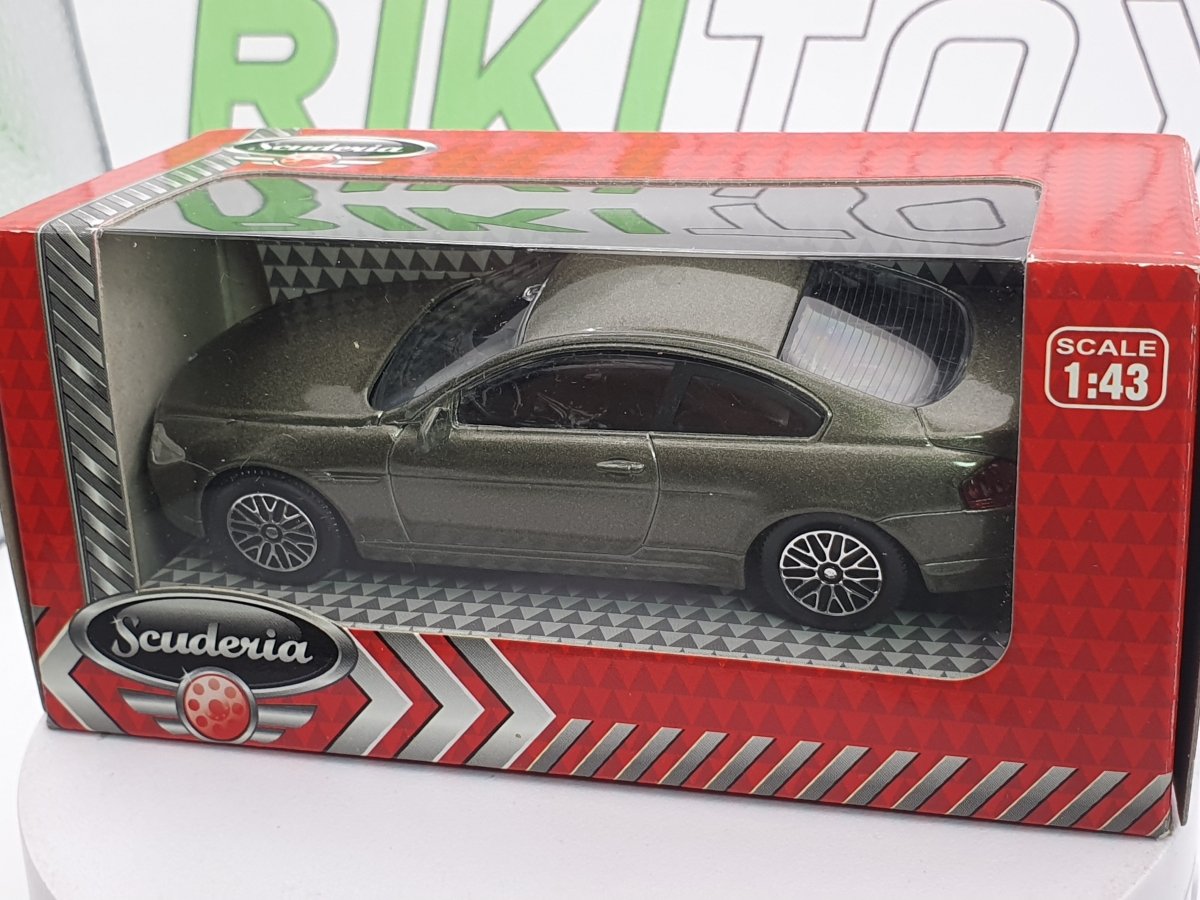 BMW Serie 6 Coupé Scuderia Joy City 1/43 Grigio 2004 - RikiToys - Scuderia Joy City