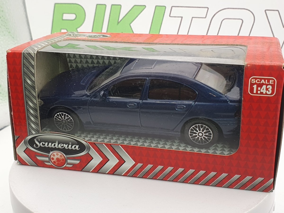 BMW Serie 7 E 65 Scuderia Joy City 1/43 Blu met. - RikiToys - Scuderia Joy City