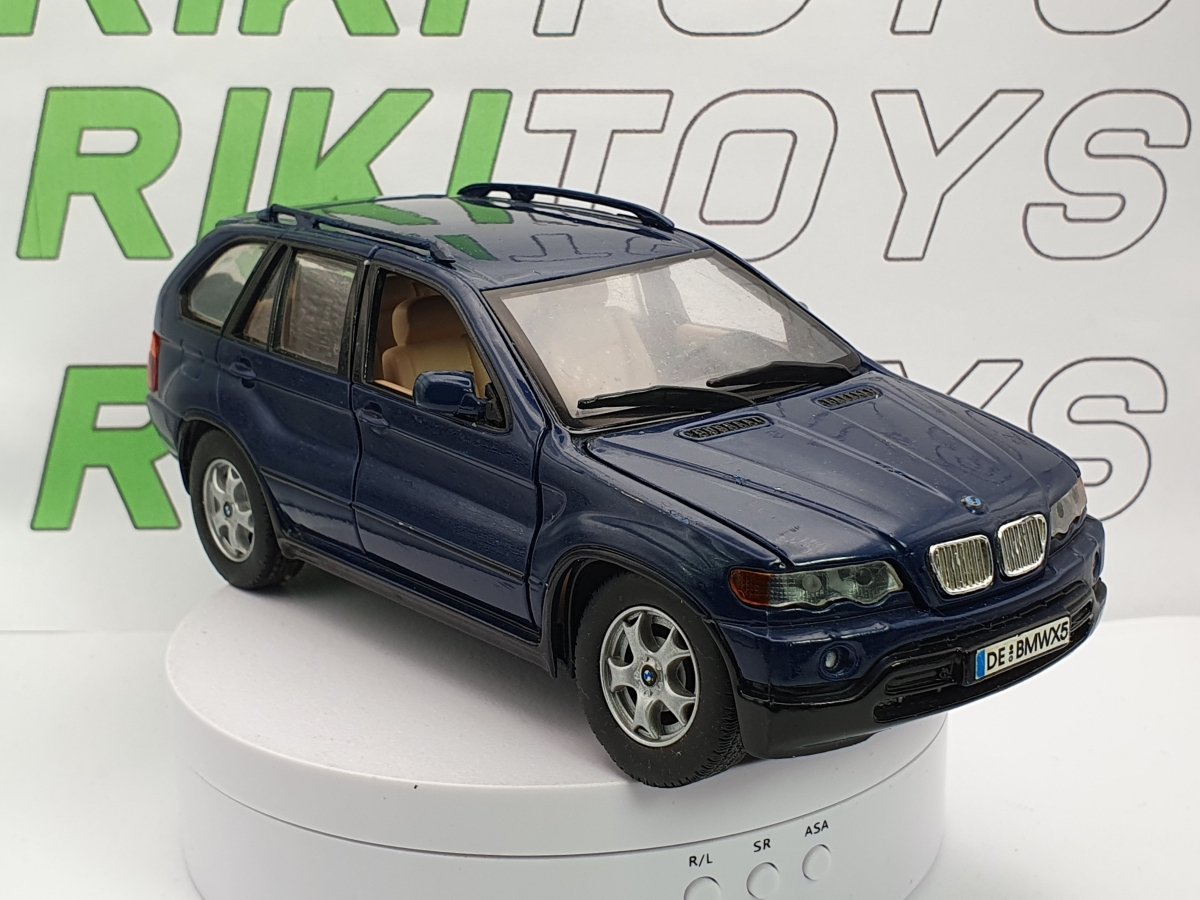 BMW X5 1/24 Blu - RikiToys - RikiToys#