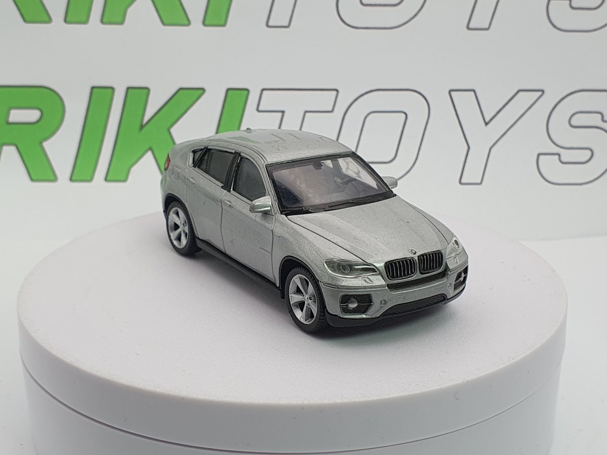 BMW X6 Welly 1/43 Argento 2007 - RikiToys - Welly#