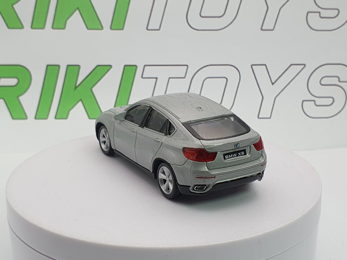 BMW X6 Welly 1/43 Argento 2007 - RikiToys - Welly#
