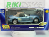 BMW Z3 Motor Planet 1/24 Azzurro metallizzato 1997 - RikiToys - Motor Planet