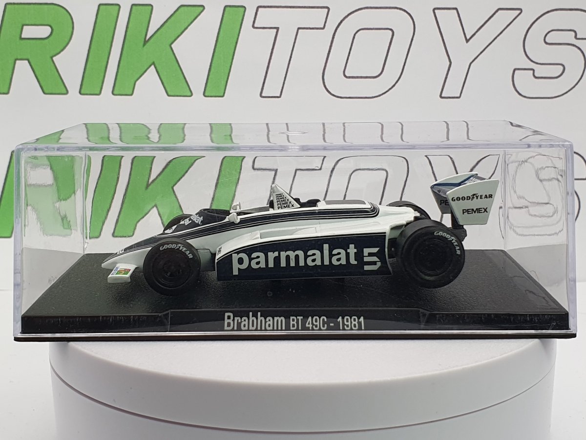 Brabham BT 49C Edicola 1/43 Bianco - RikiToys - Edicola#