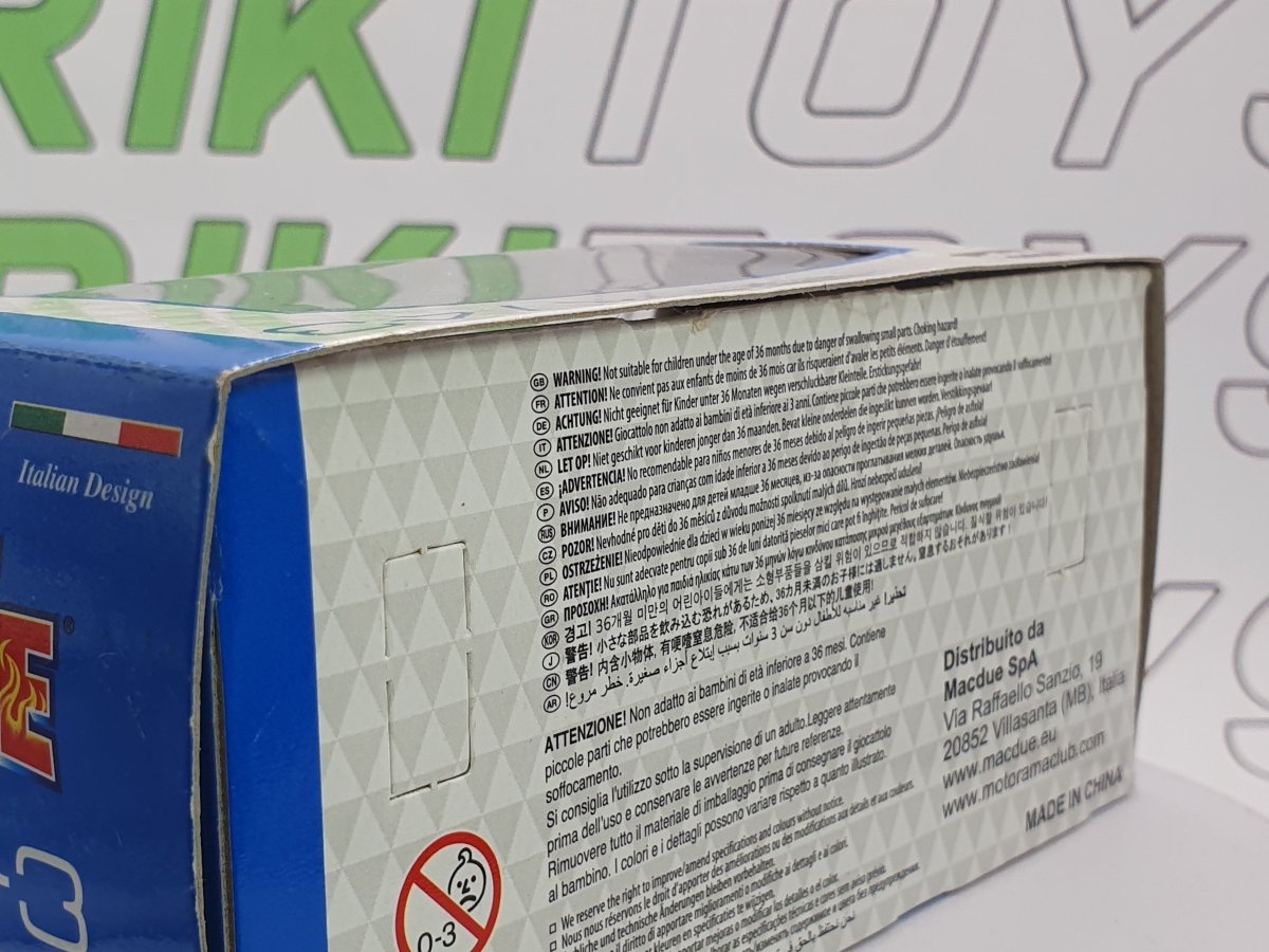 Bugatti Chiron Burago 1/43 Grigio met. 2016 - RikiToys - Burago