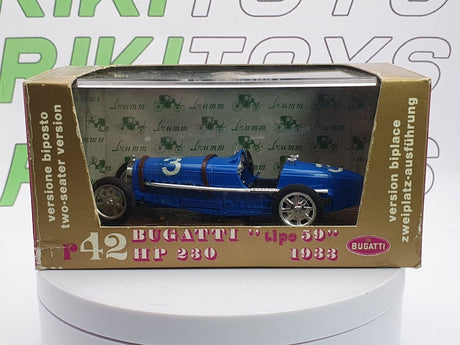 Bugatti Tipo 59 Brumm 1/43 Azzurro 1933 - RikiToys - Brumm