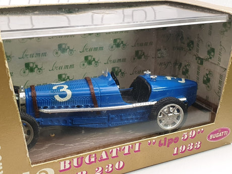 Bugatti Tipo 59 Brumm 1/43 Azzurro 1933 - RikiToys - Brumm
