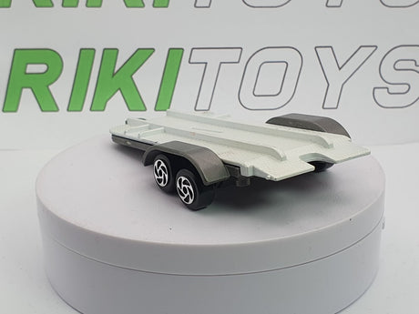 Carrello 2 assi Porta Auto 1/43 Argento - RikiToys - RikiToys#
