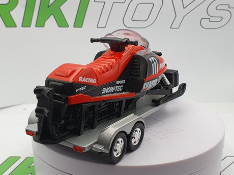 Carrello Con Motoslitta - RikiToys - RikiToys#