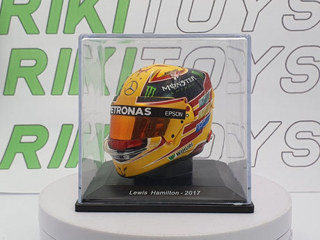 Casco Lewis Hamilton Edicola Giallo - RikiToys - Edicola