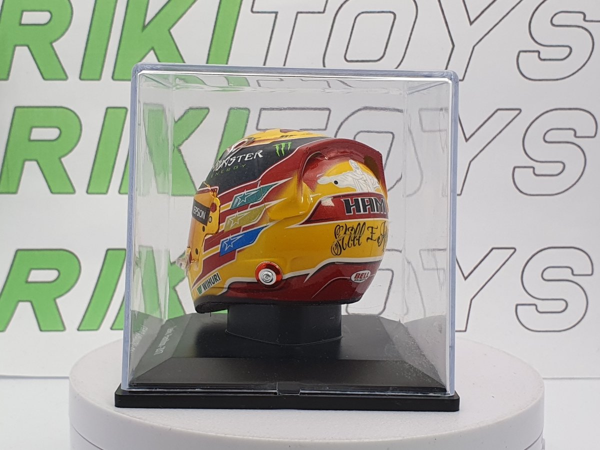 Casco Lewis Hamilton Edicola Giallo - RikiToys - Edicola