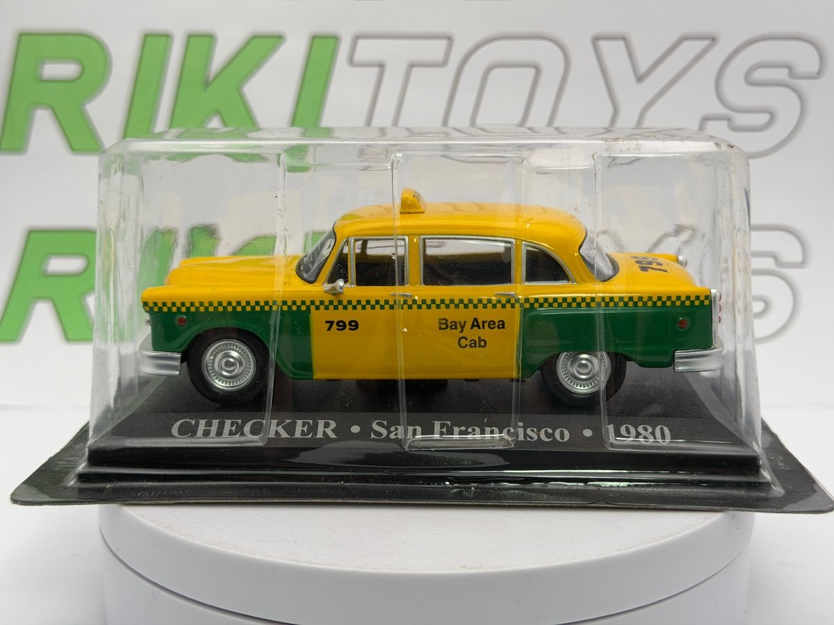 Checker Taxi Edicola 1/43 Giallo 1980 - RikiToys - Edicola