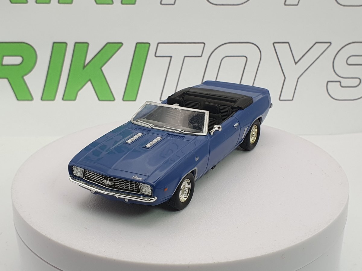 Chevrolet Camaro SS Del Prado 1/43 Blu 1969 - RikiToys - Del Prado#