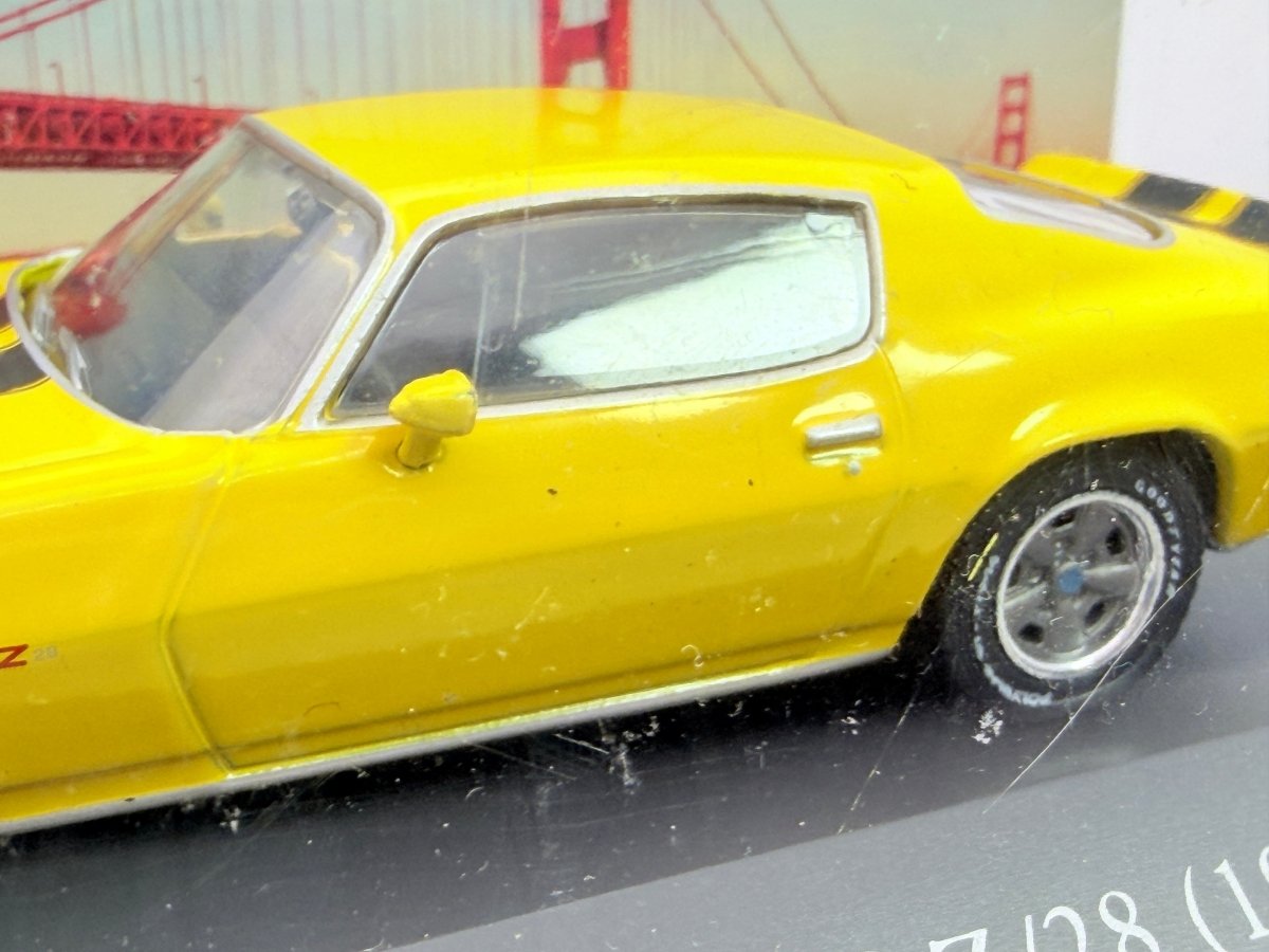 Chevrolet Camaro Z 28 Edicola 1/43 Giallo 1970 - RikiToys - Edicola