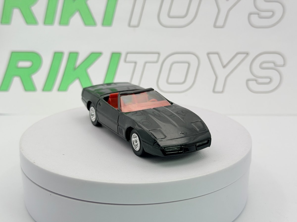 Chevrolet Corvette Cabrio Solido 1/43 Nero 1989 - RikiToys - Solido