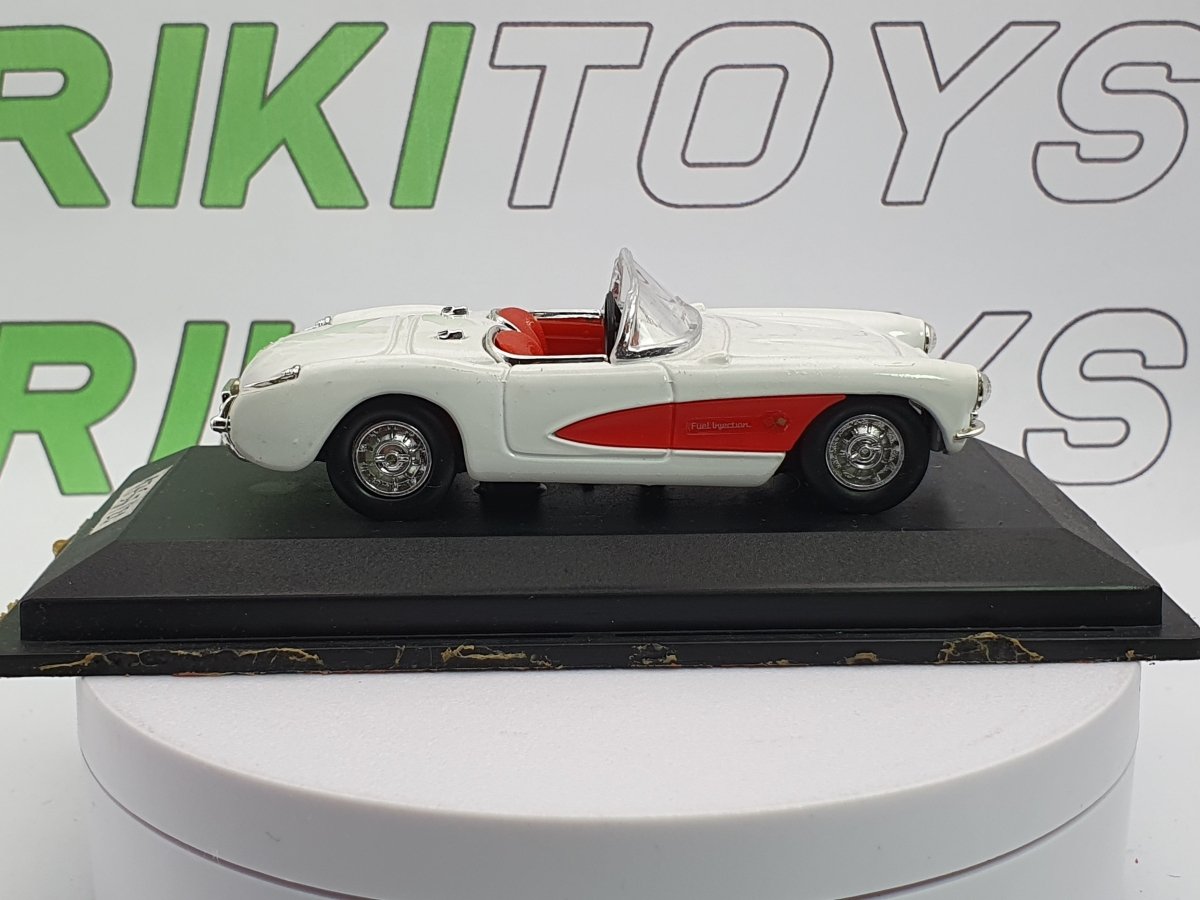 Chevrolet Corvette Edicola 1/43 Bianco 1957 - RikiToys - Edicola