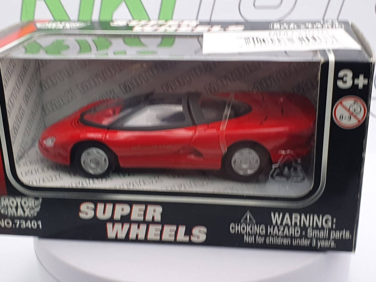 Chevrolet Corvette Indy Motor Max 1/43 Rosso - RikiToys - Motor Max