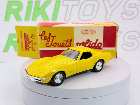 Chevrolet Corvette Solido 1/43 Giallo 1968 - RikiToys - Solido