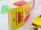 Chevrolet Corvette Solido 1/43 Giallo 1968 - RikiToys - Solido