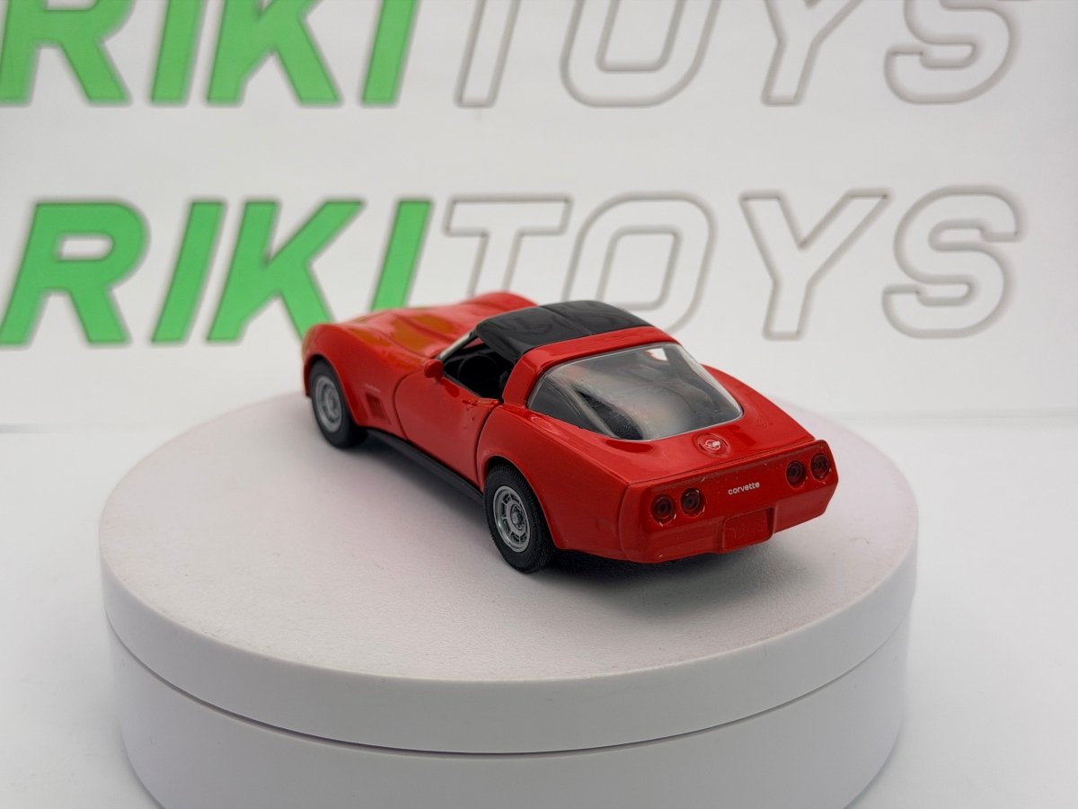Chevrolet Corvette Welly 1/40 Rosso 1982 - RikiToys - Welly