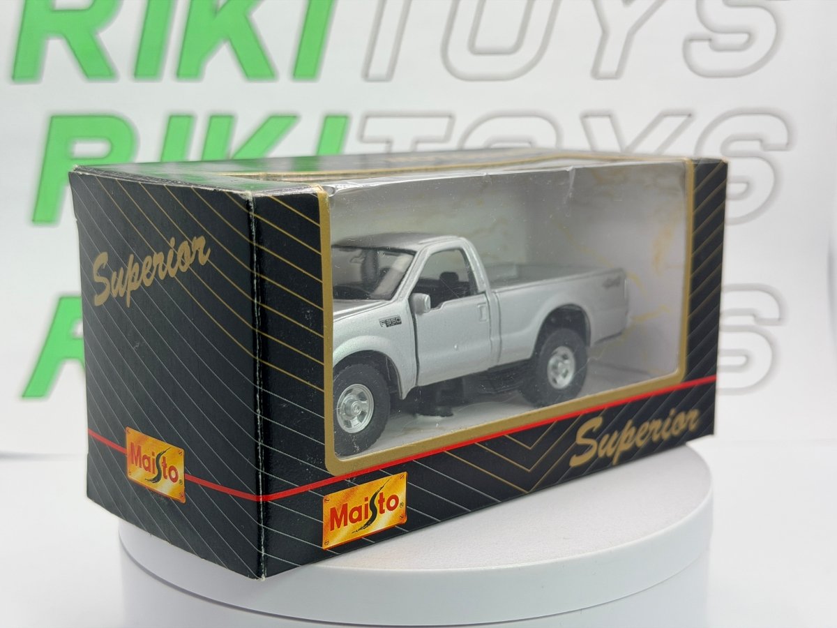 Chevrolet F 350 4x4 Maisto 1/45 Argento - RikiToys - Maisto