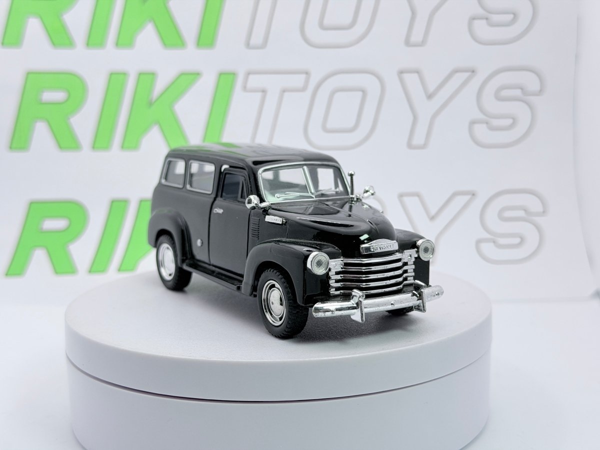 Chevrolet Suburban Kinsmart 1/36 Nero 1950 - RikiToys - Kinsmart