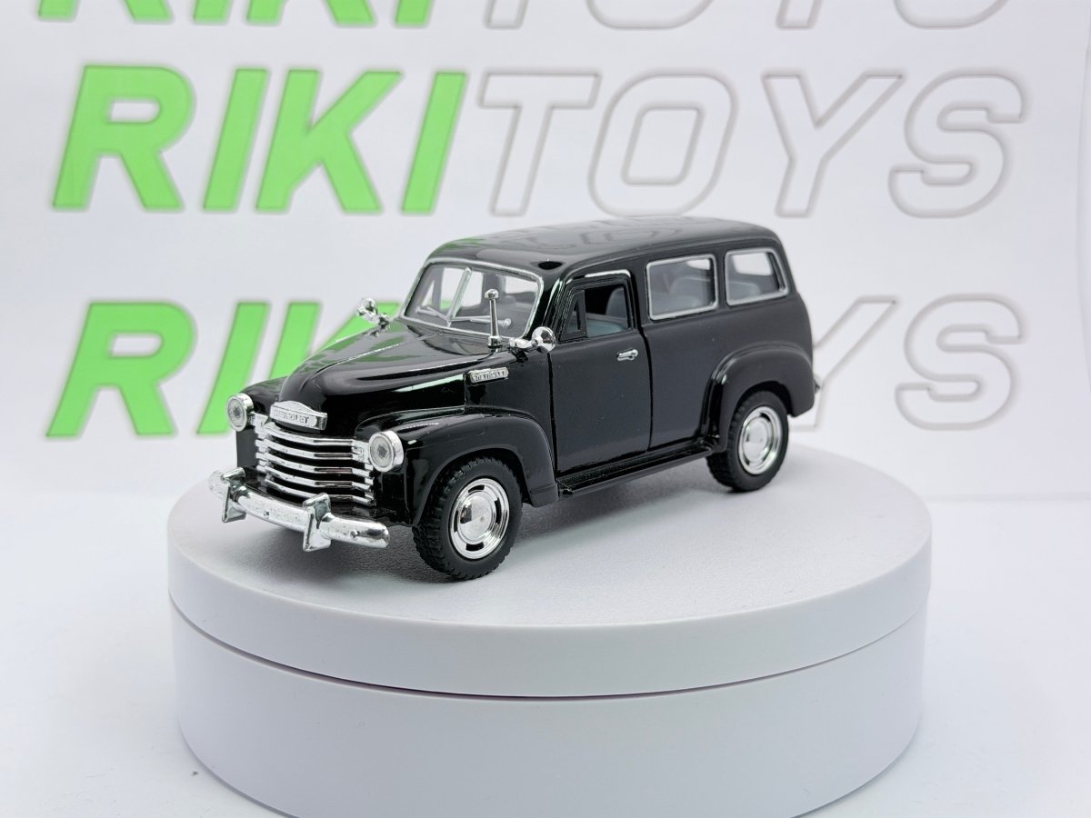 Chevrolet Suburban Kinsmart 1/36 Nero 1950 - RikiToys - Kinsmart