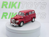 Chevrolet Suburban Kinsmart 1/36 Rosso metallizzato 1950 - RikiToys - Kinsmart